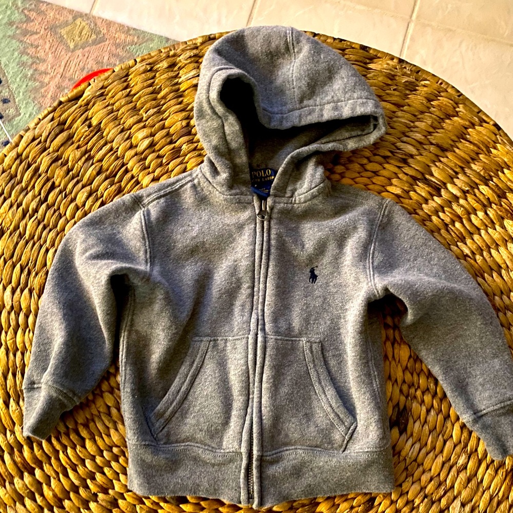 Boys Ralph Lauren zip up hoodie